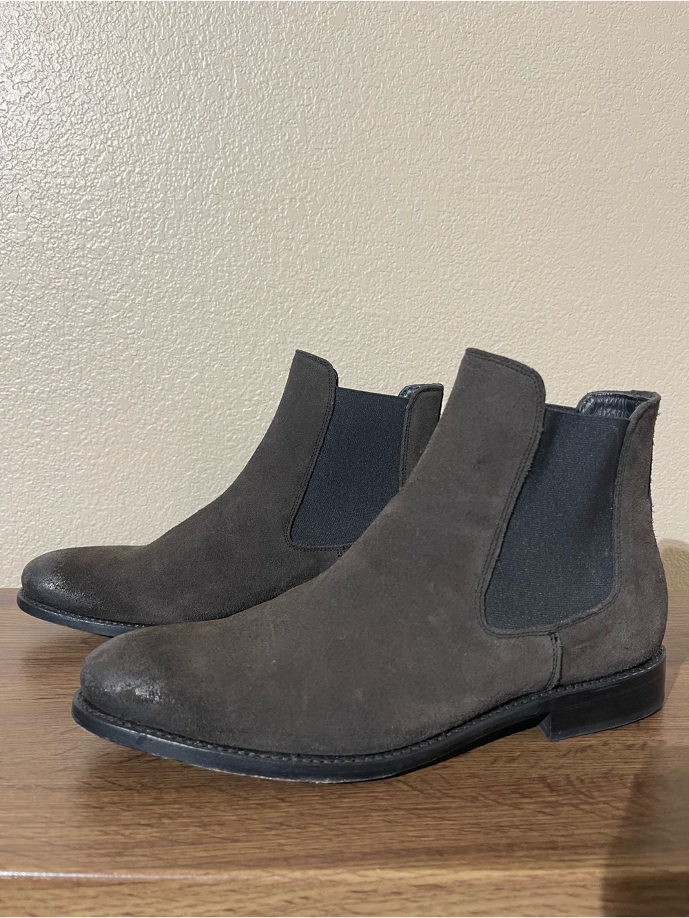 Thursday Boot Company Dark Brown Suede Chelsea Boots